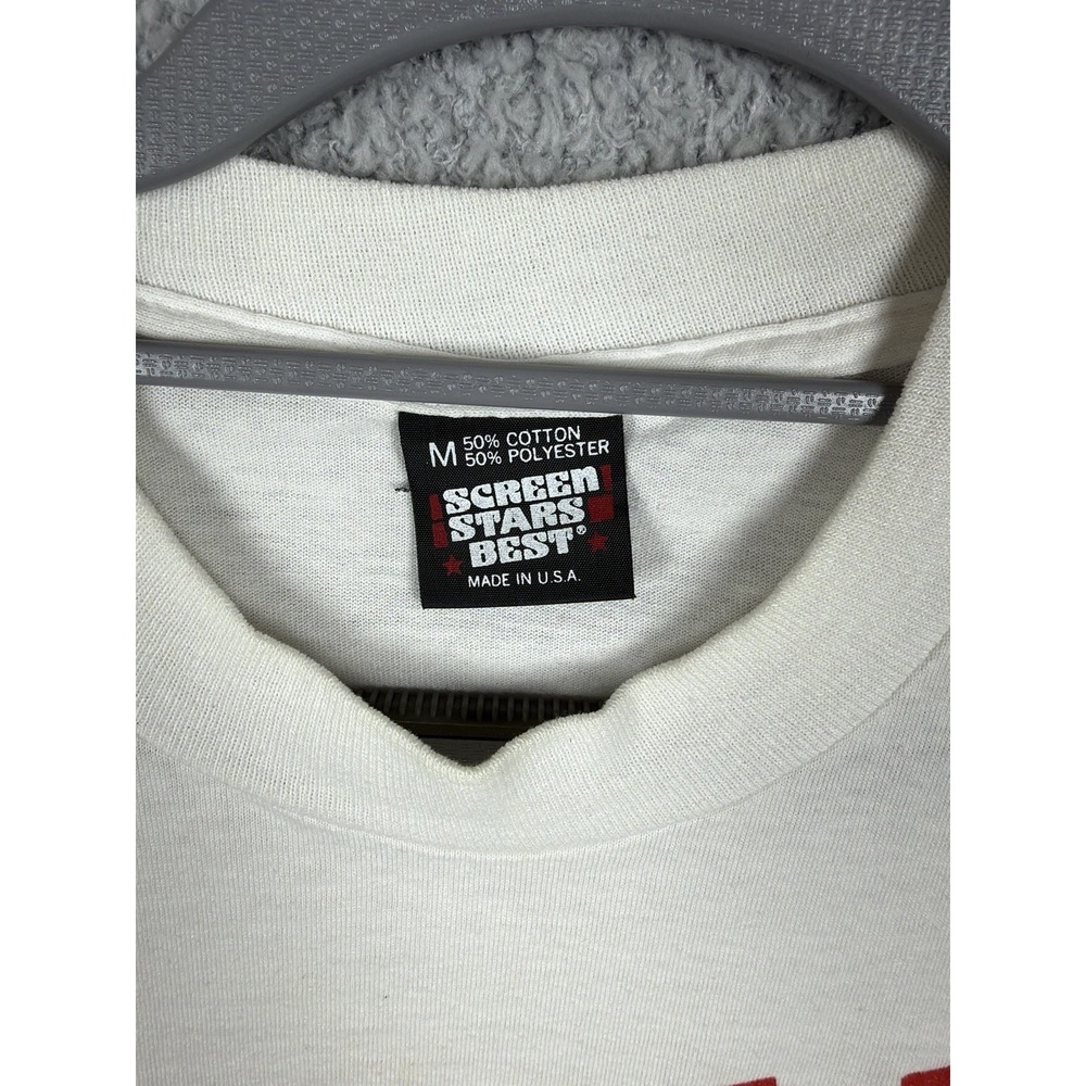 Vintage 90s Ohio State Buckeyes Double Sided All Over Print AOP T Shirt Size M - Picture 2 of 9
